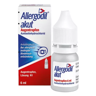ALLERGODIL akuutit silmätipat, 6 ml