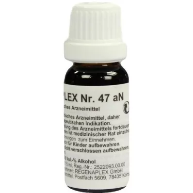REGENAPLEX N:o 47 aN tippoja, 15 ml