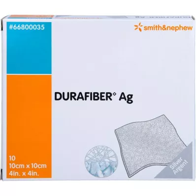 DURAFIBER Ag 10x10 cm sidos, 10 kpl