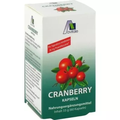 CRANBERRY KAPSELN 400 mg, 60 kpl