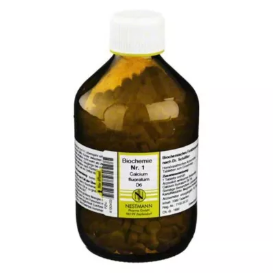 BIOCHEMIE 1 Calcium fluoratum D 6 tablettia, 1000 kpl