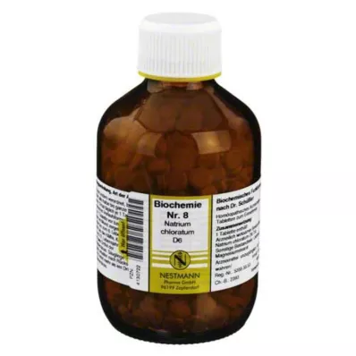 BIOCHEMIE 8 Natrium chloratum D 6 tablettia, 1000 kpl