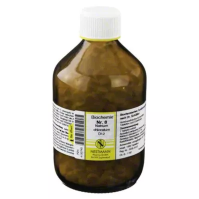 BIOCHEMIE 8 Natrium chloratum D 12 tablettia, 1000 kpl BIOCHEMIE 8 Natrium chloratum D 12 tablettia, 1000 kpl