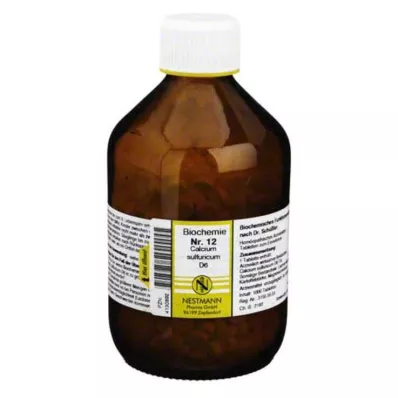 BIOCHEMIE 12 Calcium sulphuricum D 6 tablettia, 1000 kpl