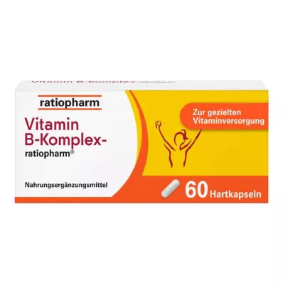 VITAMIN B-KOMPLEX-ratiopharm-kapselit, 60 kpl