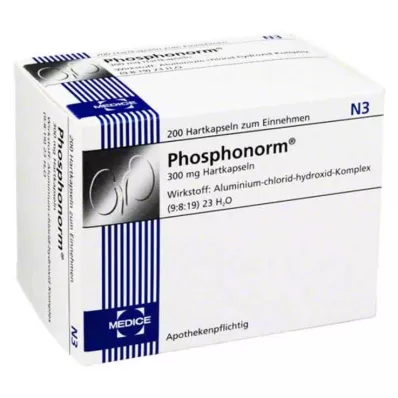 PHOSPHONORM Kovat kapselit, 200 kpl