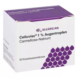 CELLUVISC 1-prosenttiset silmätipat, 30X0,4 ml