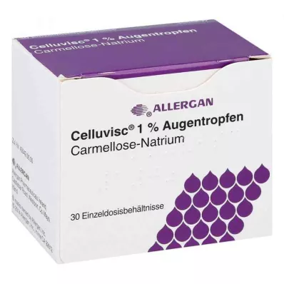 CELLUVISC 1-prosenttiset silmätipat, 30X0,4 ml CELLUVISC 1-prosenttiset silmätipat, 30X0,4 ml