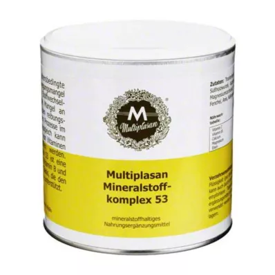 MULTIPLASAN Mineraalikompleksi 53 jauhe, 300 g MULTIPLASAN Mineraalikompleksi 53 jauhe, 300 g