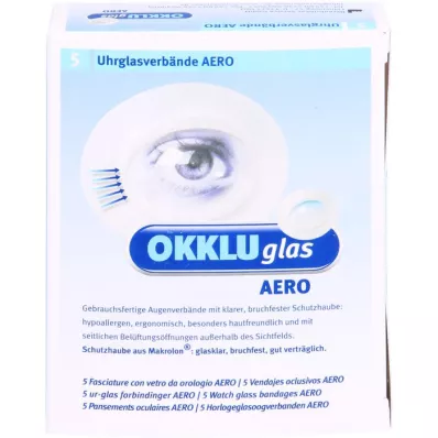 OKKLUGLAS Aero-kellon lasiside, 5 kpl