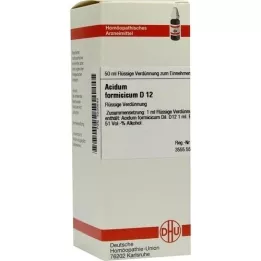 ACIDUM FORMICICUM D 12 Laimennus, 50 ml