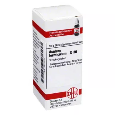 ACIDUM FORMICICUM D 30 palloa, 10 g