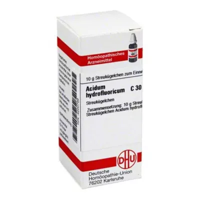 ACIDUM HYDROFLUORICUM C 30 palloa, 10 g