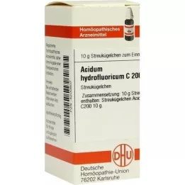 ACIDUM HYDROFLUORICUM C 200 palloa, 10 g