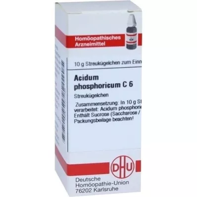 ACIDUM PHOSPHORICUM C 6 pallot, 10 g