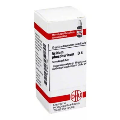 ACIDUM PHOSPHORICUM D 4 palloa, 10 g