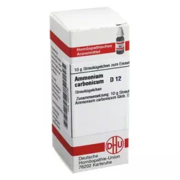 AMMONIUM CARBONICUM D 12 palloa, 10 g