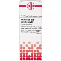 ANTIMONIUM SULFURATUM aurantiacum D 6 Laimennus, 50 ml