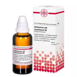 ANTIMONIUM SULFURATUM aurantiacum D 6 Laimennus, 50 ml