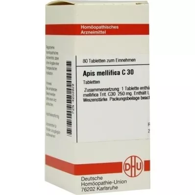 APIS MELLIFICA C 30 tablettia, 80 kpl