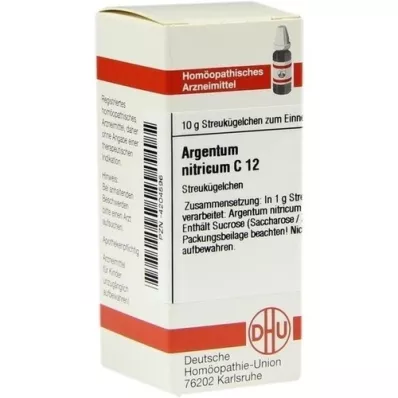 ARGENTUM NITRICUM C 12 palloa, 10 g