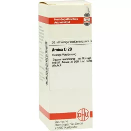 ARNICA D 20 Laimennus, 20 ml