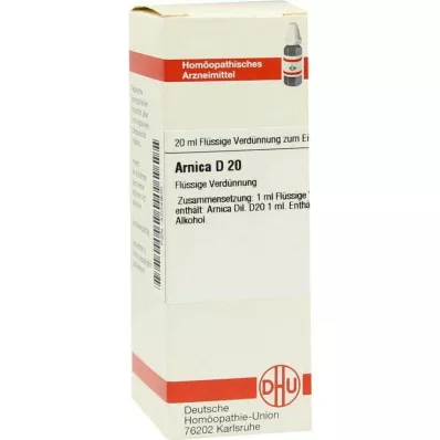 ARNICA D 20 Laimennus, 20 ml