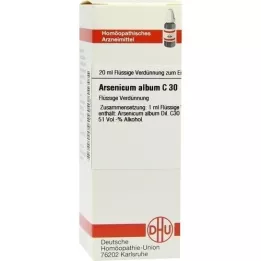 ARSENICUM ALBUM C 30 laimennus, 20 ml