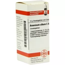 ARSENICUM ALBUM C 6 pallot, 10 g