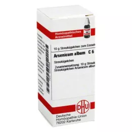 ARSENICUM ALBUM C 6 pallot, 10 g