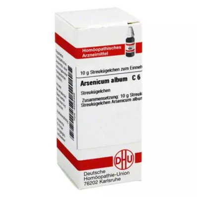 ARSENICUM ALBUM C 6 pallot, 10 g