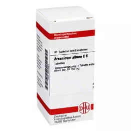 ARSENICUM ALBUM C 6 tablettia, 80 kpl