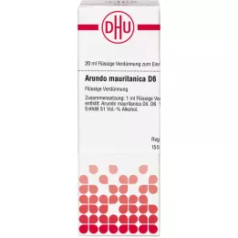 ARUNDO mauritanica D 6 Laimennus, 20 ml