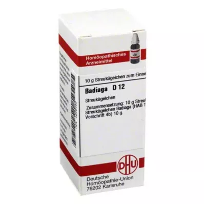 BADIAGA D 12 palloa, 10 g