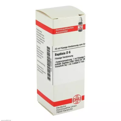 BAPTISIA D 6 Laimennus, 20 ml