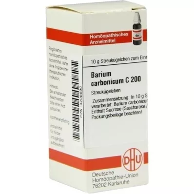 BARIUM CARBONICUM C 200 palloa, 10 g