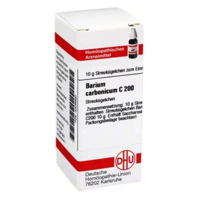 BARIUM CARBONICUM C 200 palloa, 10 g BARIUM CARBONICUM C 200 palloa, 10 g