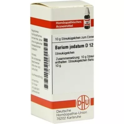 BARIUM JODATUM D 12 palloa, 10 g