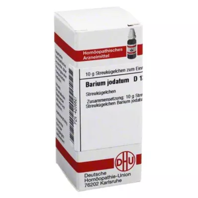 BARIUM JODATUM D 12 palloa, 10 g BARIUM JODATUM D 12 palloa, 10 g