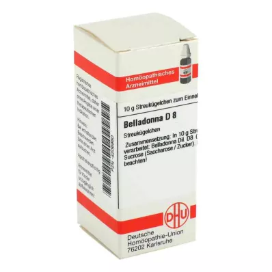 BELLADONNA D 8 palloa, 10 g