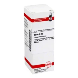BORAX D 12 Laimennus, 20 ml