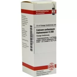 CALCIUM CARBONICUM Hahnemanni D 200 Laimennus, 20 ml