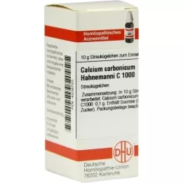 CALCIUM CARBONICUM Hahnemanni C 1000 palloa, 10 g