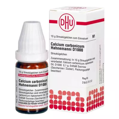 CALCIUM CARBONICUM Hahnemanni D 1000 palloa, 10 g