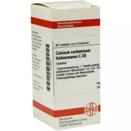 CALCIUM CARBONICUM Hahnemanni C 30 tablettia, 80 kpl