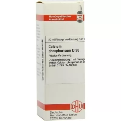 CALCIUM PHOSPHORICUM D 30 -laimennus, 20 ml