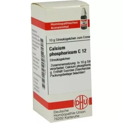 CALCIUM PHOSPHORICUM C 12 palloa, 10 g