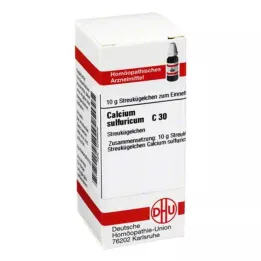 CALCIUM SULFURICUM C 30 palloa, 10 g