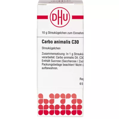 CARBO ANIMALIS C 30 palloa, 10 g