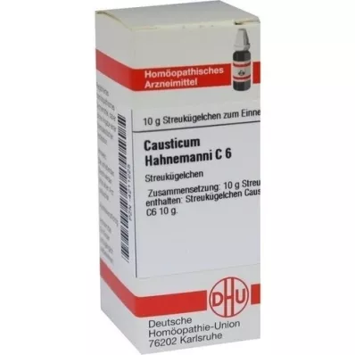 CAUSTICUM HAHNEMANNI C 6 pallot, 10 g